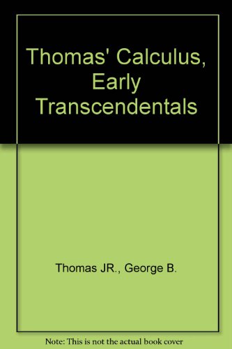 Thomas Calc Early Transcendentl& Mml Stud Pk
