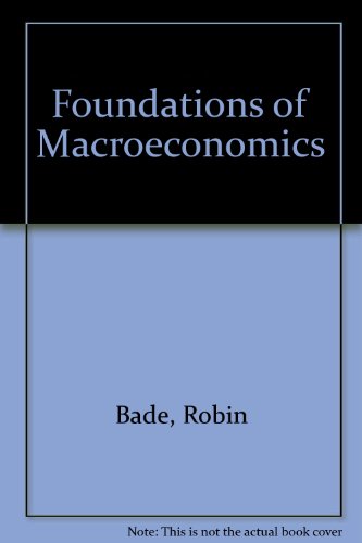 Foundations Of Macroeconomics Books A La Carte