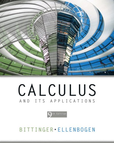 Calculus and Its Applications
