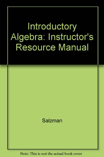 Introductory Algebra