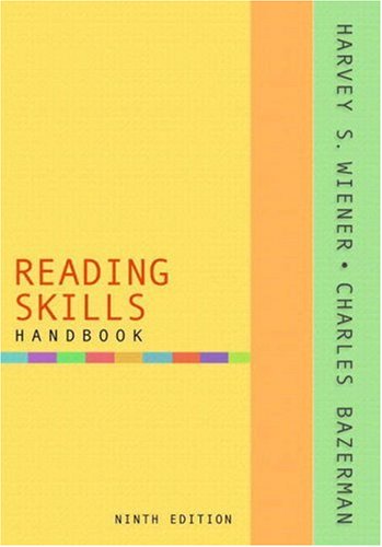 Reading Skills Handbook (With MyReadingLab) (9th Edition) (Wiener/Bazerman Developmental Reading)