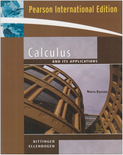 Calculus & Its Applications Internation