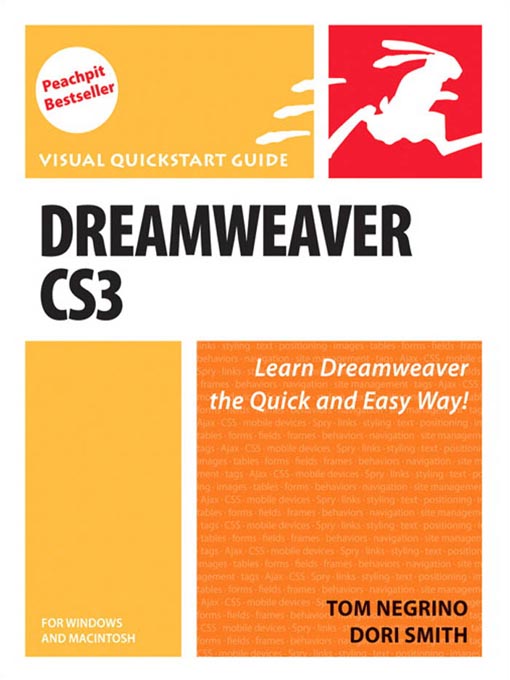 Dreamweaver Cs3 for Windows and Macintosh
