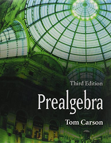Prealgebra a la Carte Plus