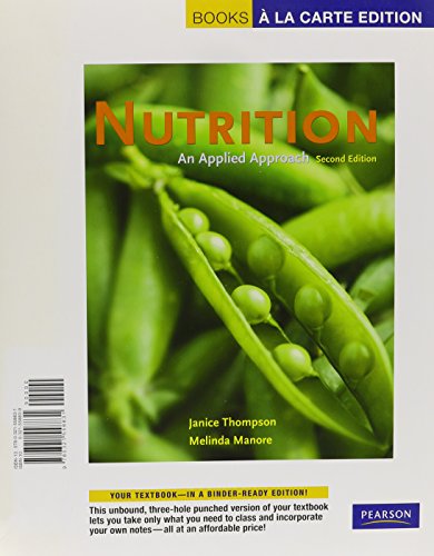 Nutrition: An Applied Approach [With Access Code]