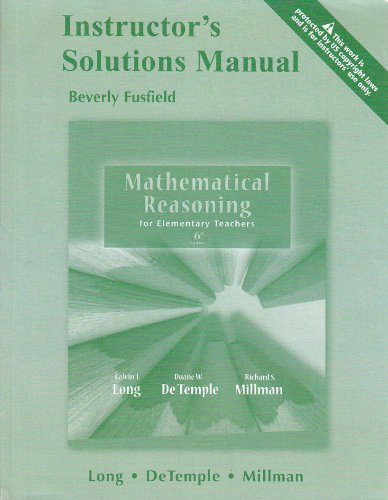 Instructors Solution Manual