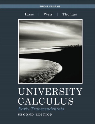 University Calculus, Early Transcendentals, Single Variable