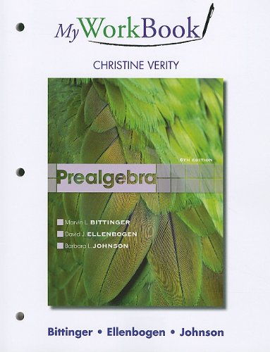 MyWorkBook For Prealgebra