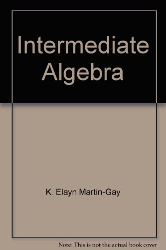 Intermediate Algebra