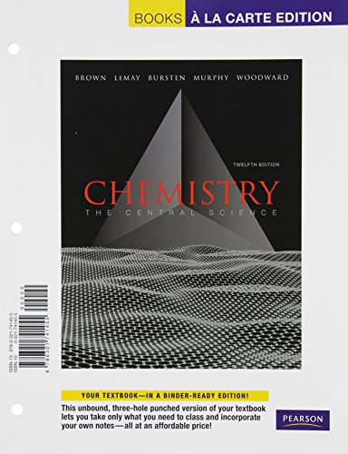 Books a la Carte for Chemistry