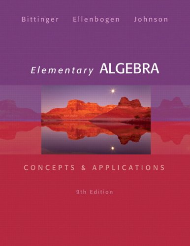 Elementary Algebra: Concepts And Applications Plus NEW MyLab Math With Pearson EText -- Access Card Package