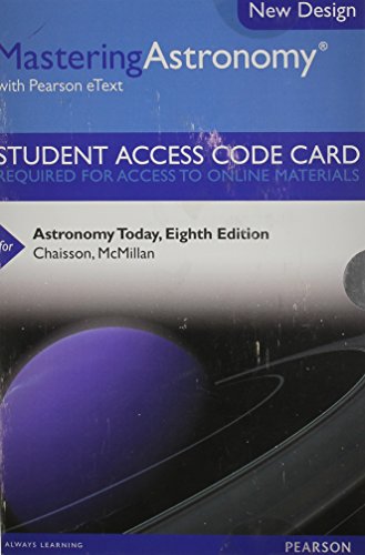 Mastering Astronomy with Pearson EText -- Standalone Access Card -- for Astronomy Today