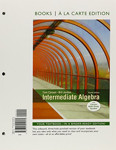 Intermediate Algebra, Books a la Carte Edition, Plus MyLab Math -- Access Card Package