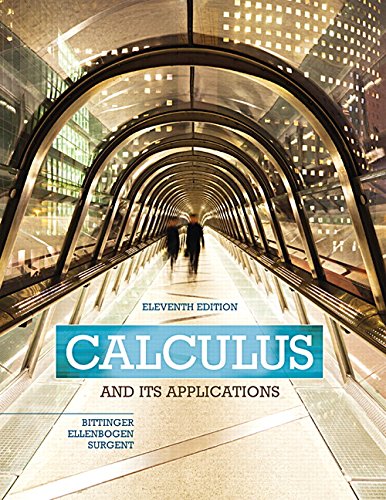 Calculus and Its Applications