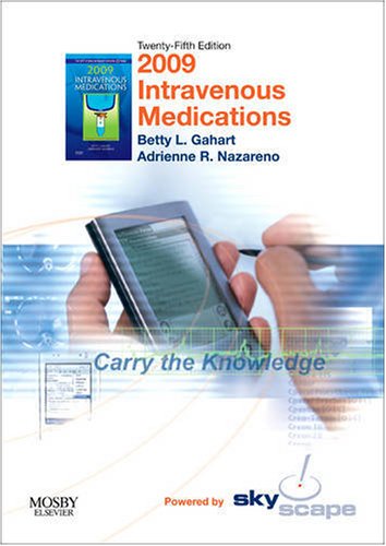 2009 Intravenous Medications CD ROM PDA Software