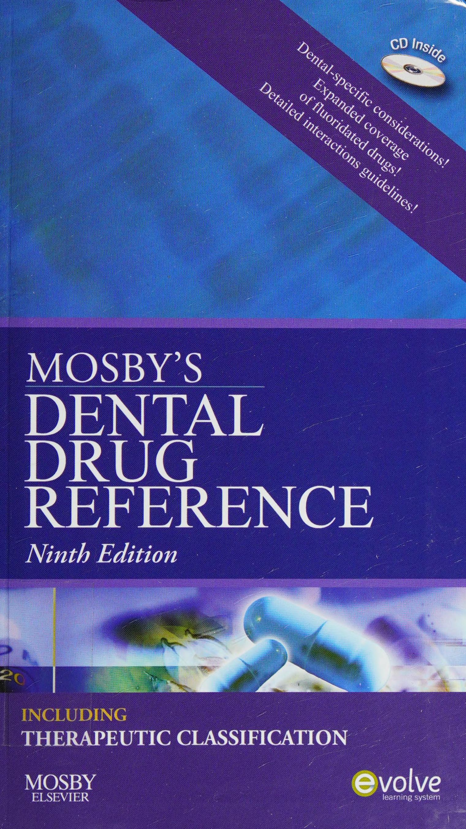 Mosby's Dental Drug Reference