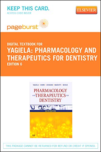 Pharmacology and Therapeutics for Dentistry - Elsevier EBook on VitalSource (Retail Access Card)