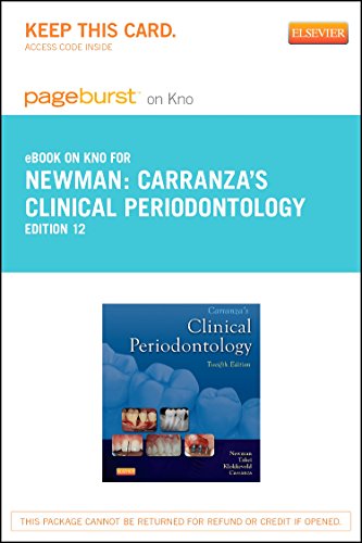 Carranza's Clinical Periodontology Elsevier EBook on Intel Education Study (Retail Access Card