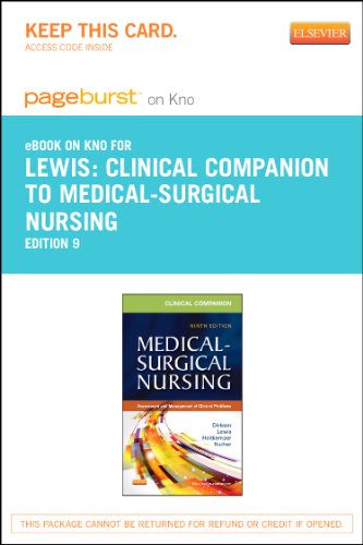 Clinical Companion to Medical-Surgical Nursing - Elsevier EBook on Intel Education Study (Retail Access Card)