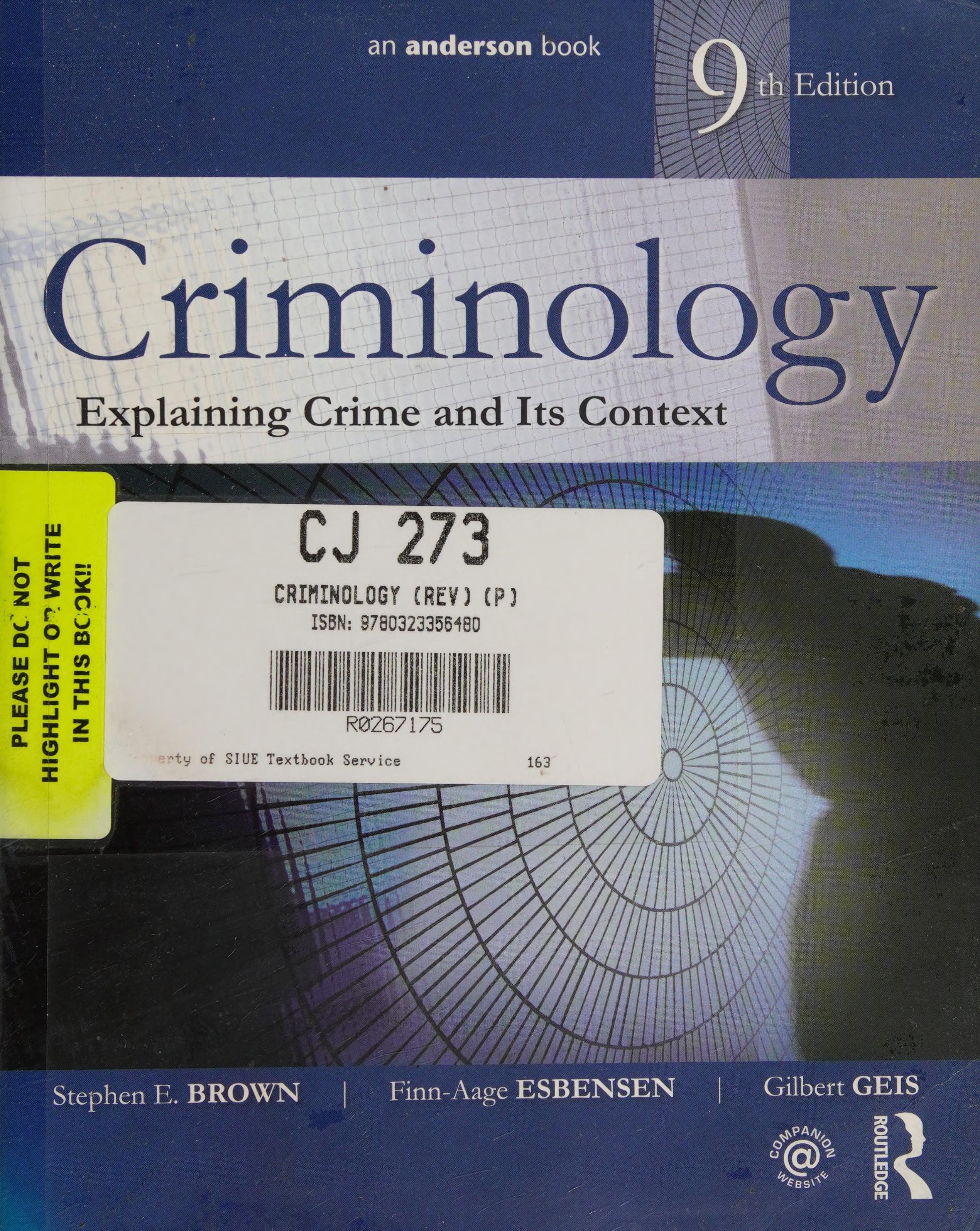 Criminology