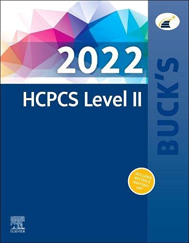 Buck's 2022 HCPCS Level II, 1e