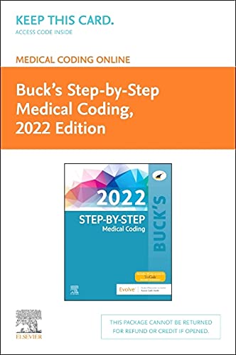 Buck's Medical Coding Online for Step-by-Step Medical Coding, 2022 Edition Access Card