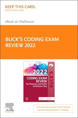 Buck's Coding Exam Review 2022 Elsevier EBook on VitalSource (Retail Access Card)
