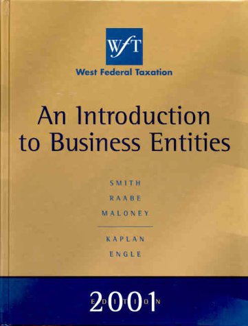 West Federal Taxation 2001 Edition