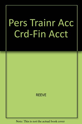Pers Trainr Acc Crd-Fin Acct