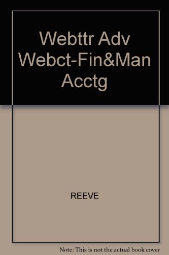 Webttr Adv Webct-Fin&Man Acctg