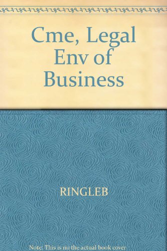 Cme, Legal Env of Business