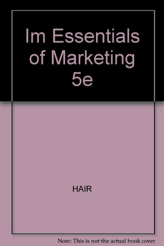 Im Essentials of Marketing 5e