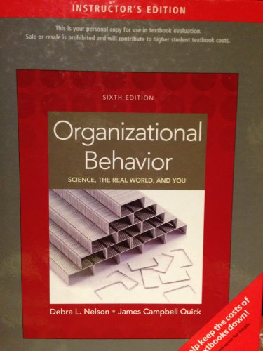 Organizational Behavior