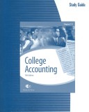 College Accounting (Chapters 1-9): Study Guide & Working Papers