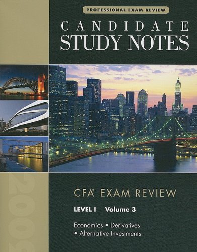 Candidate Study Notes, Level 1, Volume 3