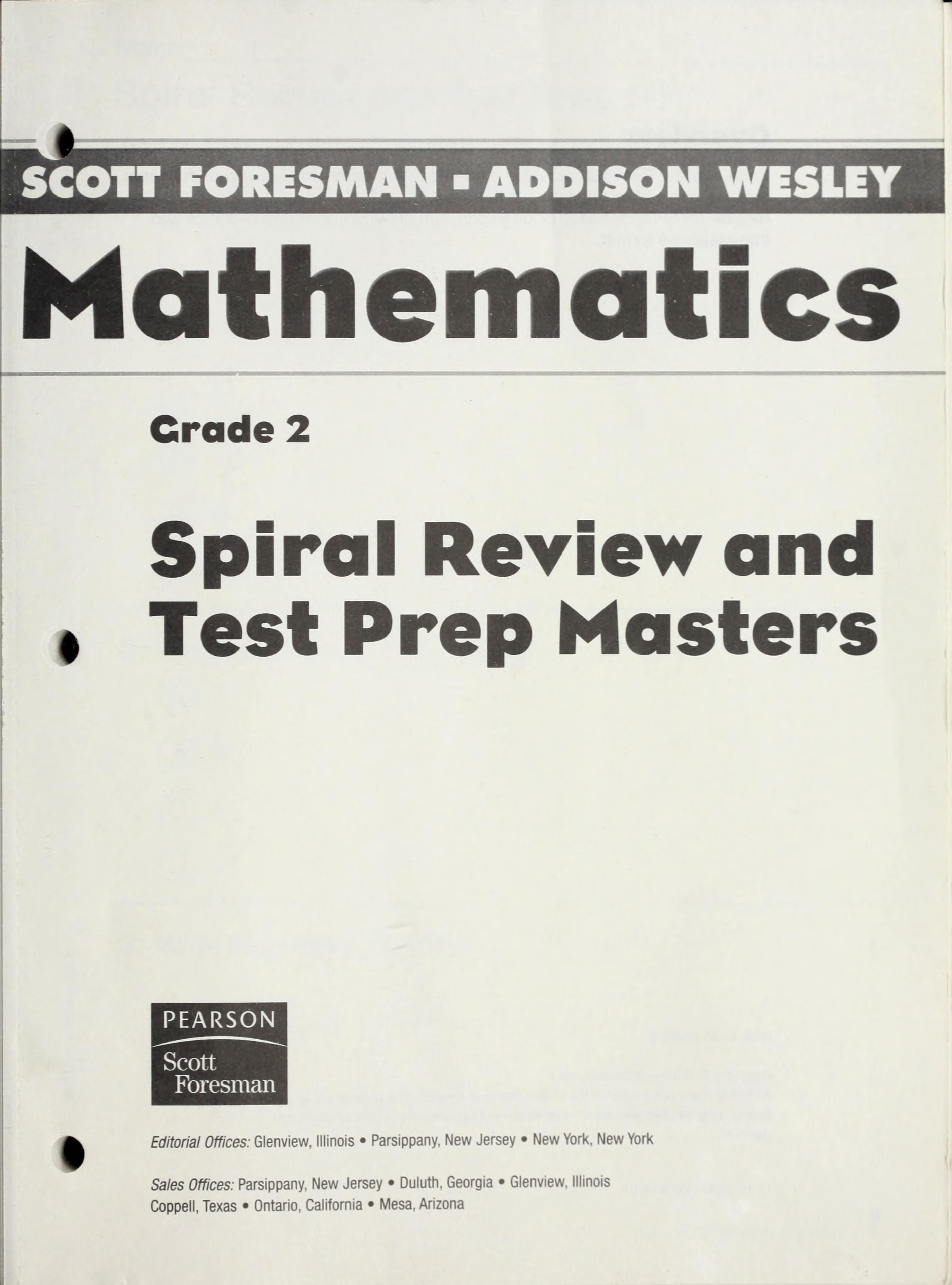 Mathematics Teacher's Edition Grade 2 Volume 2