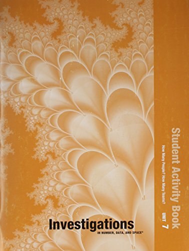 Investigations in number, data, and space