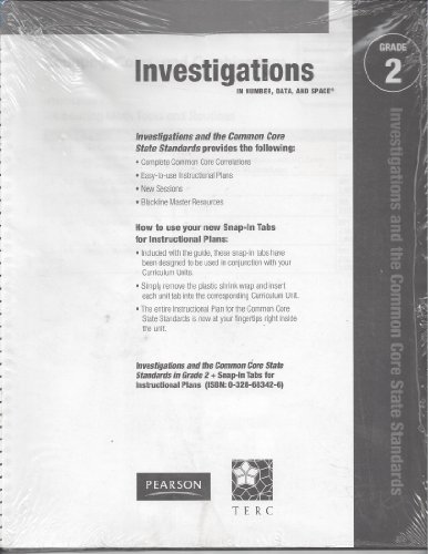 Investigations and the Common Core State Standards, Grade 2