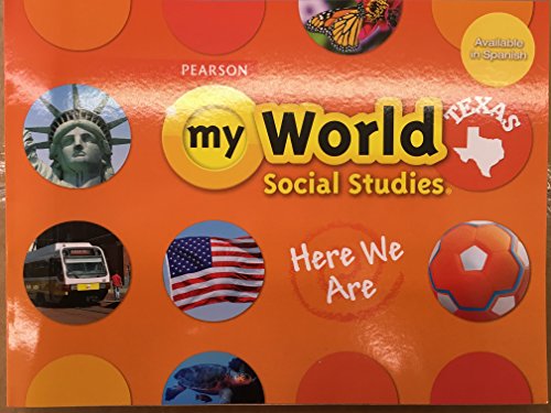 Pearson Texas - My World Social Studies - Kindergarten Workbook
