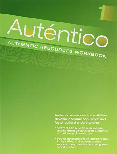 AUTENTICO 2018 AUTHENTIC RESOURCES WORKBOOK LEVEL a/B/1
