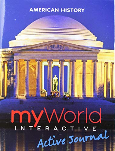 MIDDLE GRADES AMERICAN HISTORY 2019 NATIONAL SURVEY JOURNAL GRADE 6/8