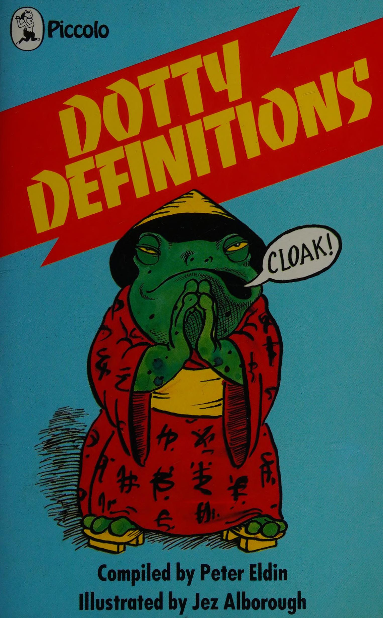 Dotty Definitions (Piccolo Books)