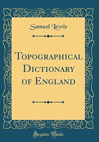 Topographical Dictionary of England