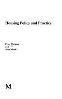 Housing Policy and Practice