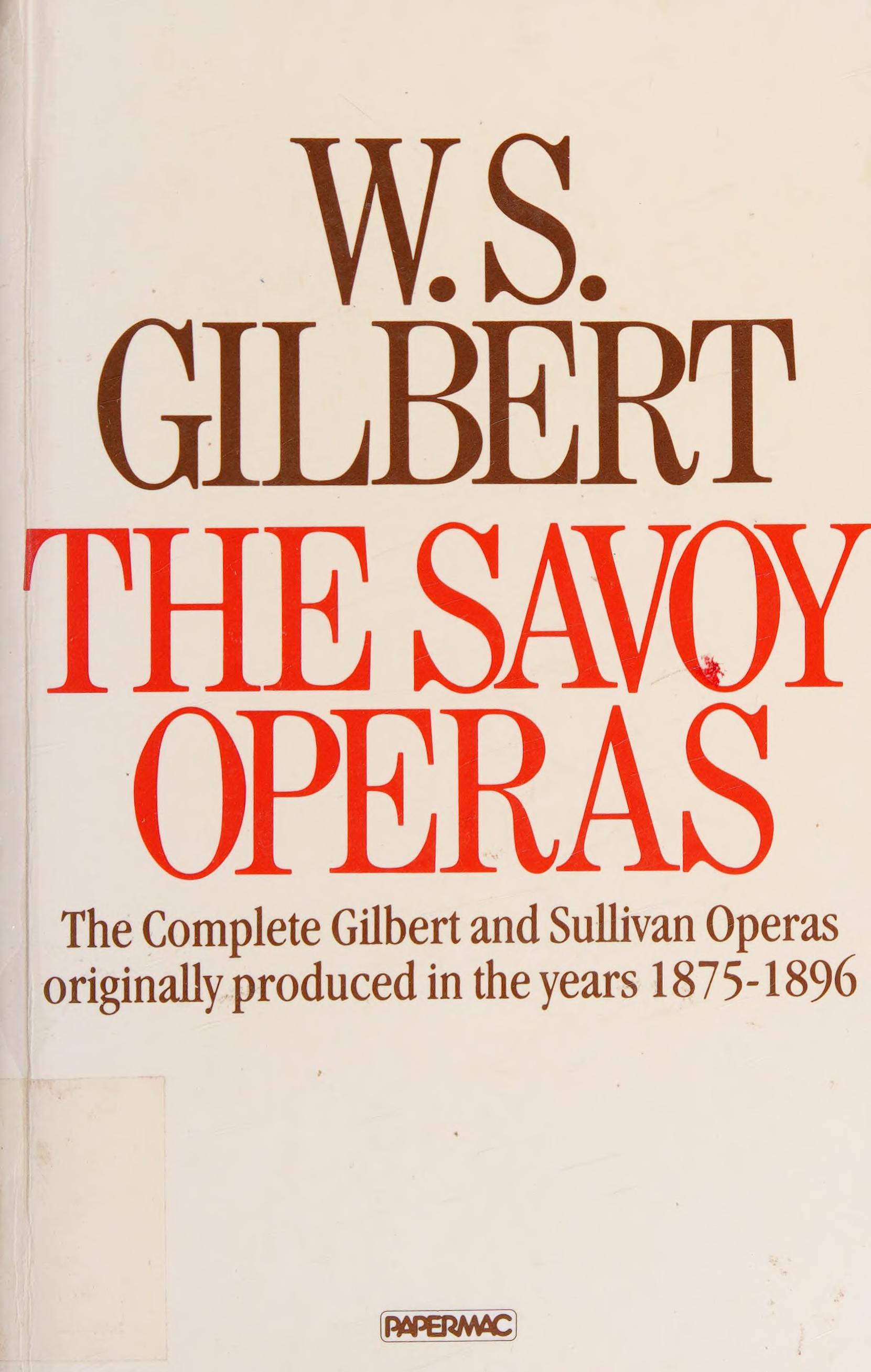 The Savoy Operas