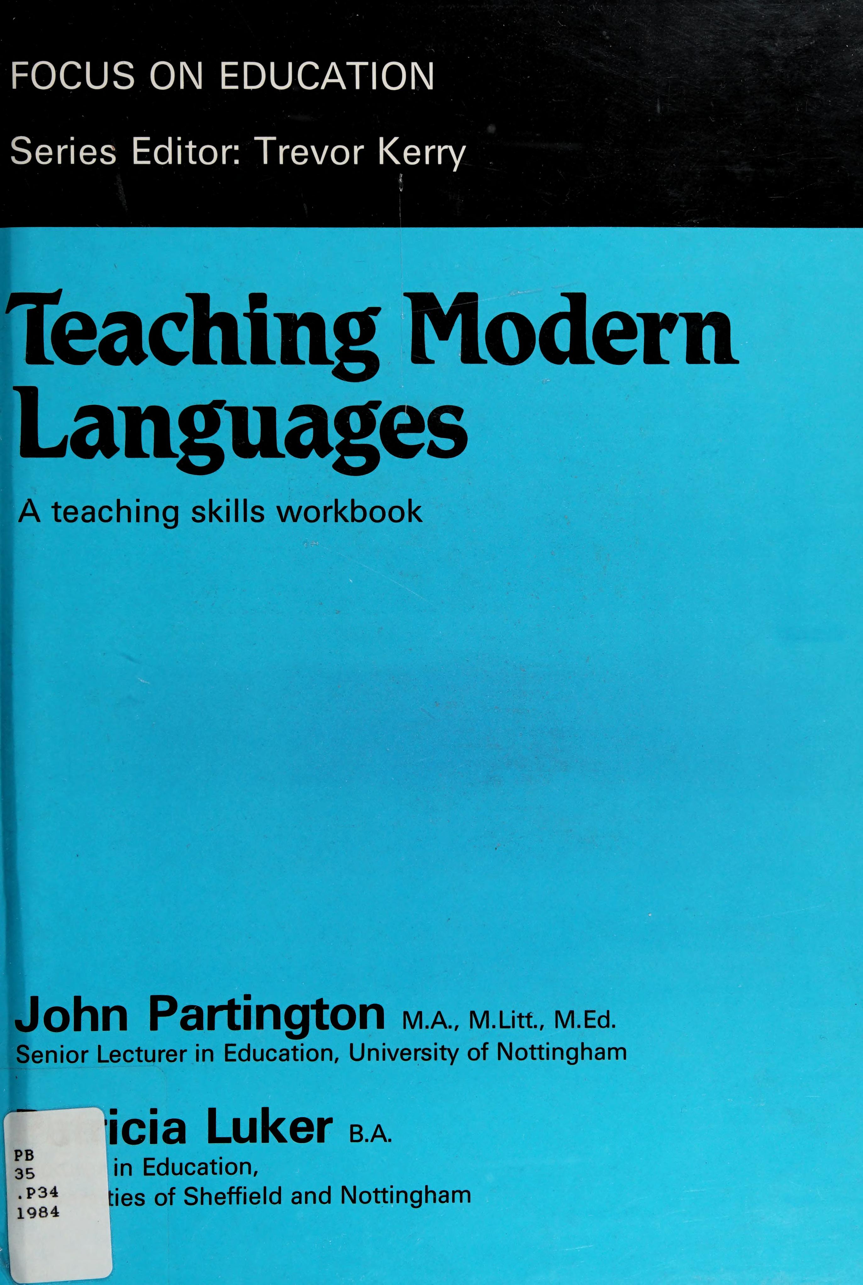 Teaching Modern Languages