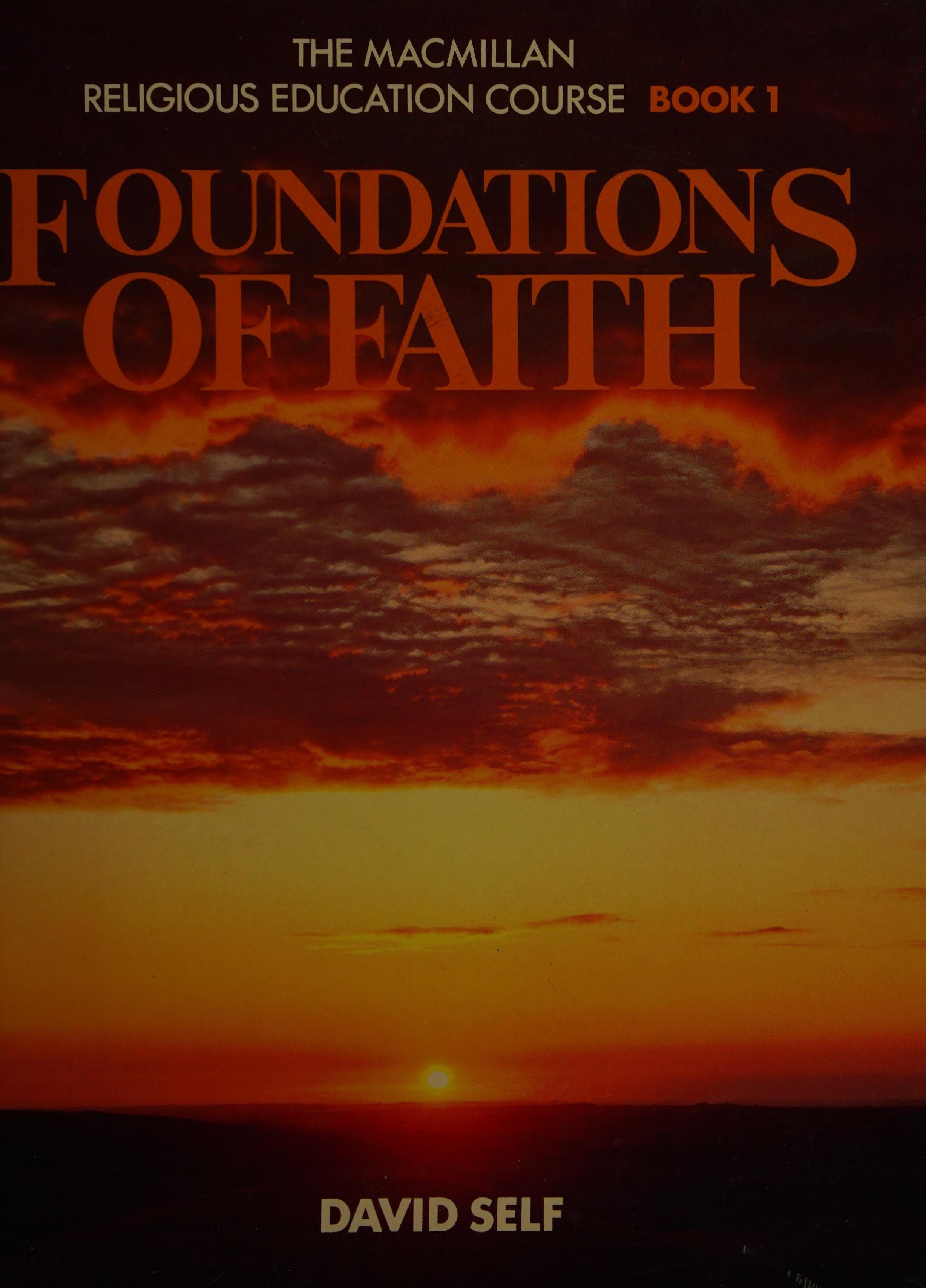 Foundations of Faith