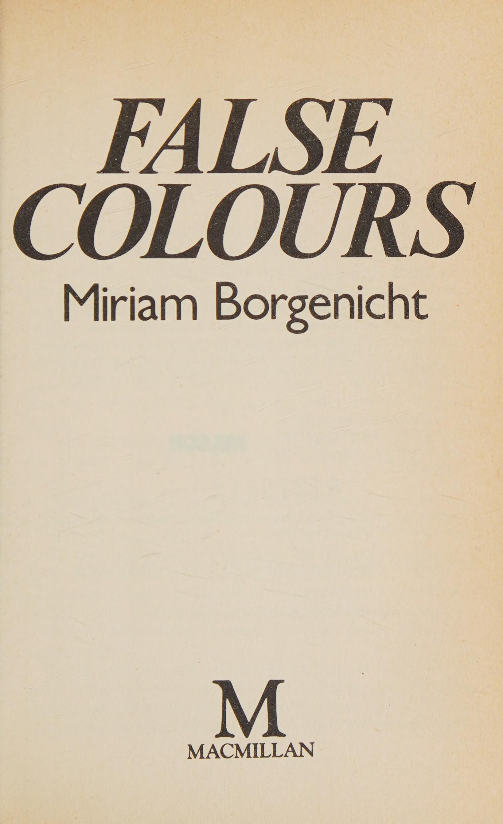 False Colours