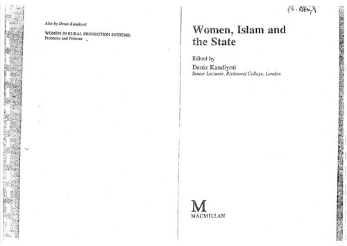 Women, Islam and the State