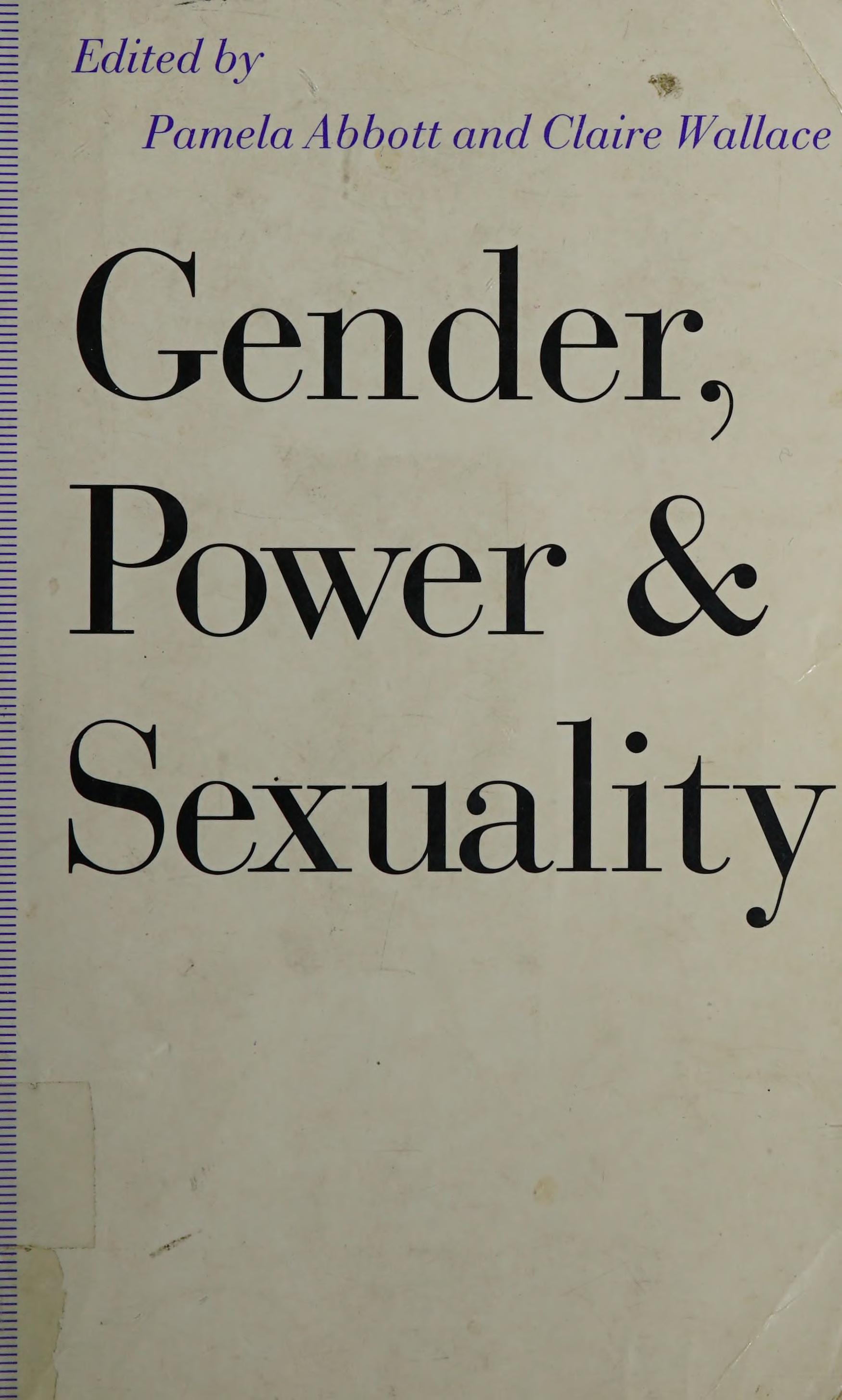 Gender, power and sexuality